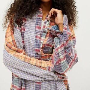 Urban Outfitters BDG Ted Patchwork Flannel